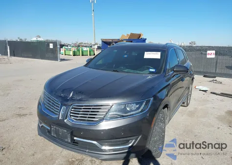 2018 Lincoln Mkx Reserve z USA, uszkodzony, nr VIN 2LMPJ6LR9JBL45293